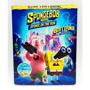 The Spongebob Movie: Sponge on the Run (Blu-ray and DVD), 2020) NEW SEALED
